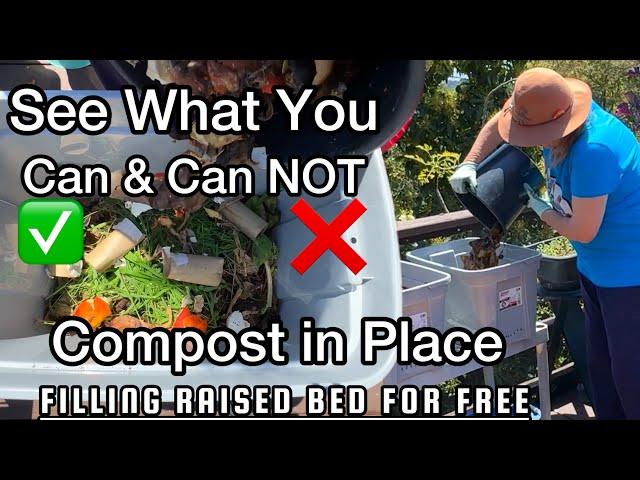 How to Fill a Raised Bed & Save 90%+ on Soil, Container Gardening Tomatoes Pepper Zucchini Cucumbers