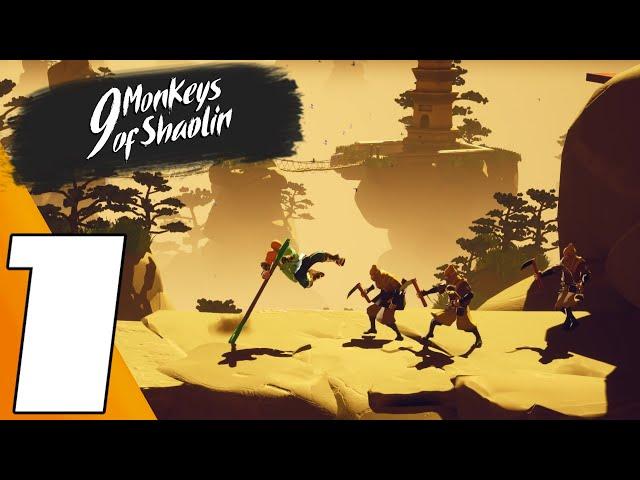 9 Monkeys of Shaolin - Full Game Gameplay Walkthrough Part 1 | No Commentary |