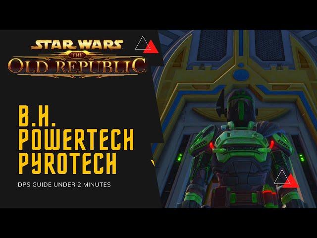 SWTOR Powertech Pyrotech DPS Guide - Under 2 Minutes!