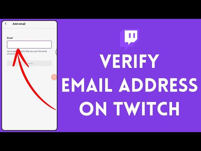 How to Verify Email on Twitch 2024 | Verify Twitch Email