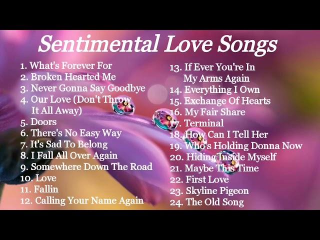 LOVE SONGS | SENTIMENTAL | COMPILATION | NON STOP MUSIC