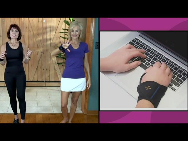 Tommie Copper 2 Pack Adjustable Compression Wrist Wraps on QVC