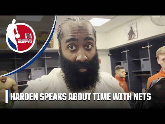 James Harden reflects on his ‘frustrating’ time with Nets | NBA on ESPN