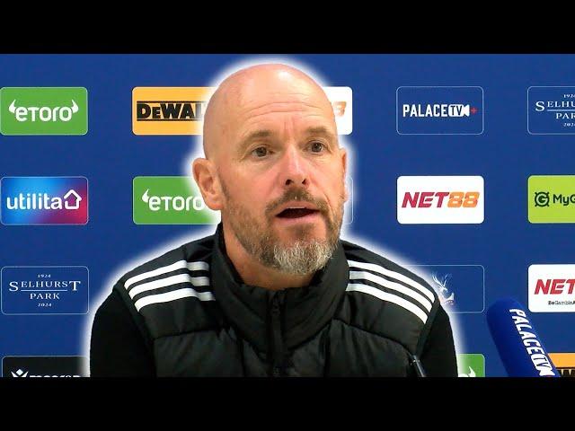 Erik ten Hag post-match press conference | Crystal Palace 0-0 Manchester United