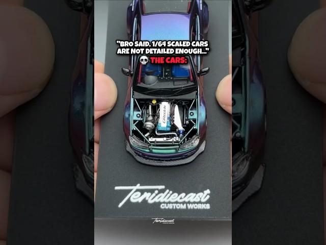 MOST DETAILED 1/64 modelcars EVER?!  NEXT LEVEL customs by TeriDiecast | #custom #Shorts #Diecast