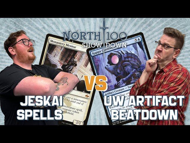 Jeskai Spells vs UW Artifact Beatdown || North 100 Showdown