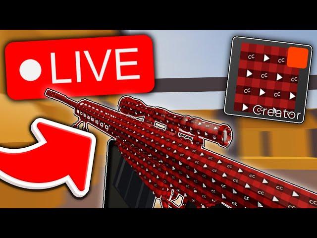  LIVE | QUICK CREATOR SKIN STREAM In Arsenal... (Roblox Arsenal)