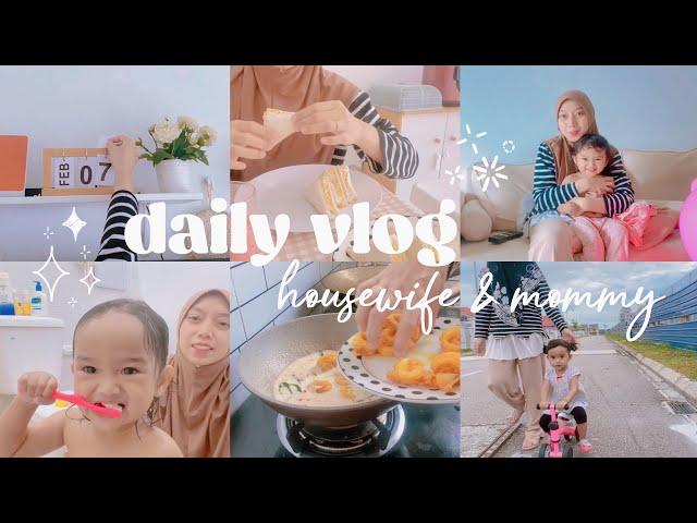 daily vlog |  rutin suri rumah & ibu anak satu | malaysian