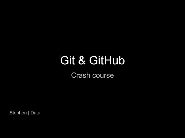 Git | GitHub | GitHub Actions crash course | Beginners | #git #github #versioncontrol #cicd