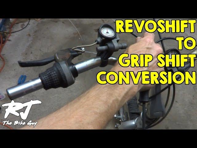 Replacing Shimano Revoshift With SRAM Grip Shift Shifters