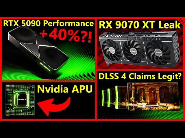 AMD RX 9070 XT Leak, Nvidia RTX 5090 Performance, DLSS 4 Claims | Alderon Games | Broken Silicon 291