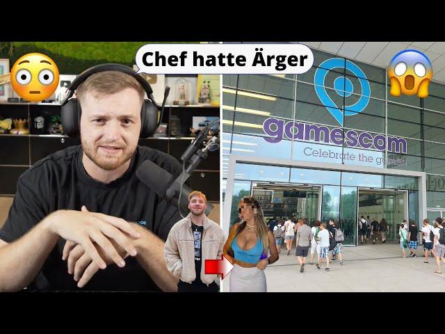 Chef hatte während der Gamescom wieder Stress mit einer Frau