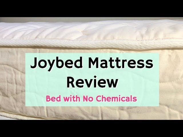 Joybed Mattress Review | Chemical Free | All Natural No Foam No Latex Bed in a Box Video