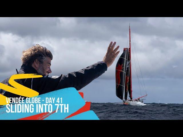 Sliding Into Seventh - Day 41 - Vendée Globe