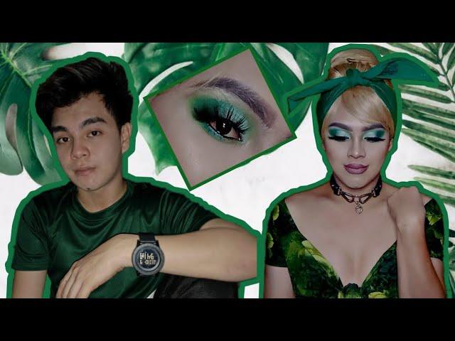 GREEN CUT CREASE EYESHADOW) | Fhido G.