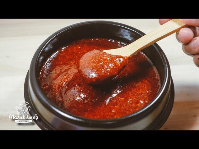 GOCHUJANG HOMEMADE BAHAN LOKAL | Pasta Cabe Korea Ekonomis, Cepat dan Simple