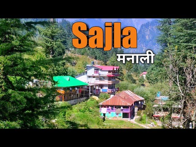 Sajla Waterfall and Village - Most Beautiful and Hidden Waterfall in Manali, Himachal Pradesh.