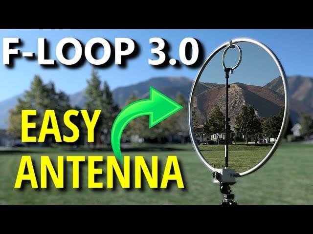 An EASY Antenna for HF - F-Loop 3.0 | K7SW Ham Radio