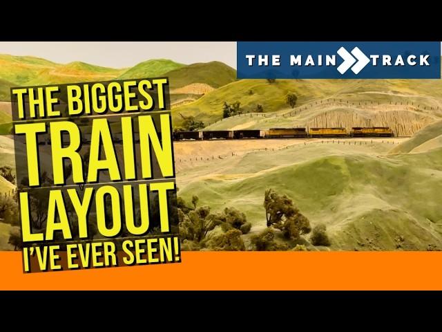 Massive Model Train Layout Tour - Spectacular HO Railroad Scenes