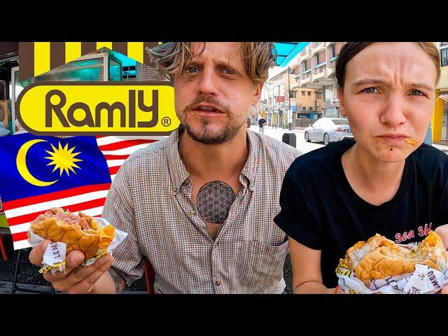 First Time Trying Ramly Burger in Kuala Lumpur