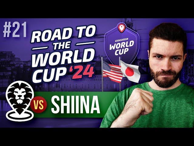 Am I locking in at the right time?? (Road to the 2024 GeoGuessr World Cup #21 - vs. Shiina)