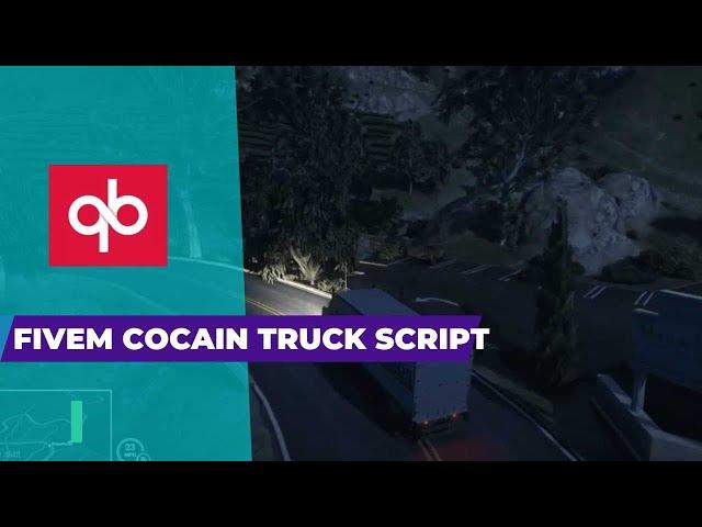 [QBCORE] Fivem Cocain truck script | Fivem roleplay Script | qbcore shop