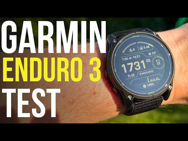 Garmin Enduro 3 Test - Die bessere Fenix 8 ?