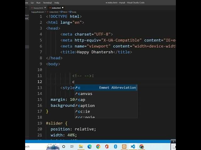 html comments line short trick 100% work for trick by arya web coding && baba academy