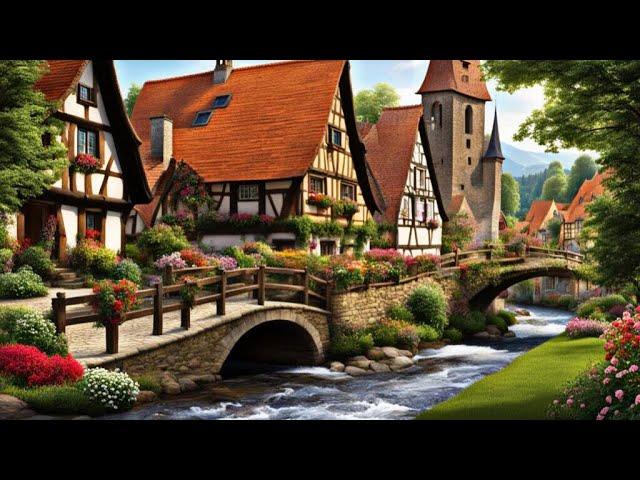 Wilgartswiesen!Isolated German village in the mountains ️ 4k video