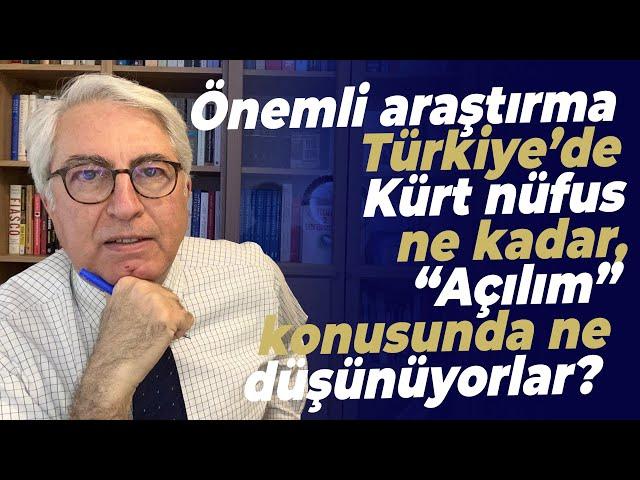 Önemli araştırma: Türkiye’de Kürt nüfus ne kadar, “Açılım” konusunda ne düşünüyorlar?