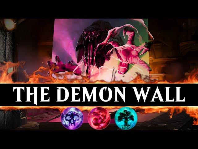 This JUND deck finished top 4 out of 100??? With 4x DEMON WALL???
