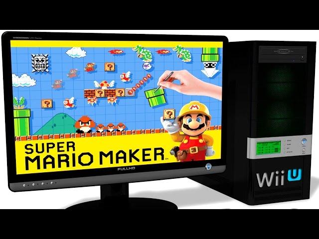 CEMU 1.4.1 Wii U Emulator - Super Mario Maker, Gameplay, Test run on PC #1