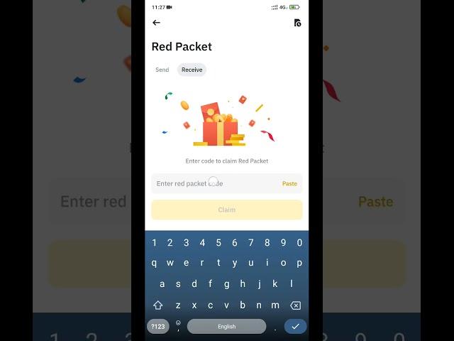 How to claim red packet in binance