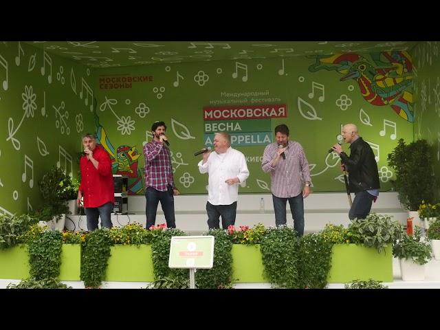 Moscow Seasons acappella singing festival - entry from THUMMp, a group from the USA