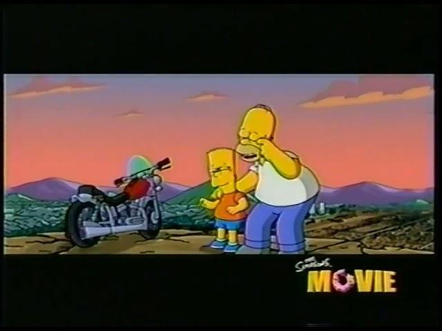 The Simpsons Movie ad - Now Playing (July 27, 2007)