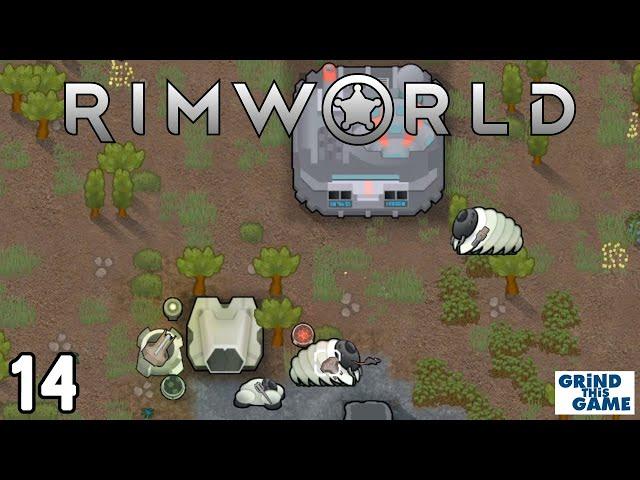 Rimworld Royalty #14 - Mortaring a Mechanoid Cluster