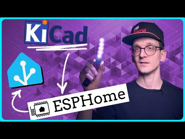 Custom LED PCB Project || #kicad #esphome #homeassistant