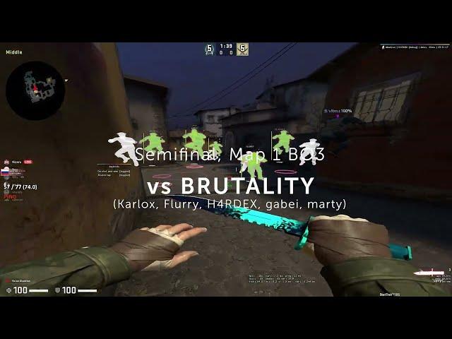 SEMIFINAL! HvH Major 2022 Prize 500€ for winners *godeless vs BRUTALITY* #2-0 ft. ideal yaw