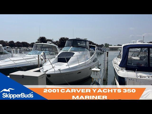 2001 Carver Yachts 350 Mariner Boat  Tour SkipperBud's