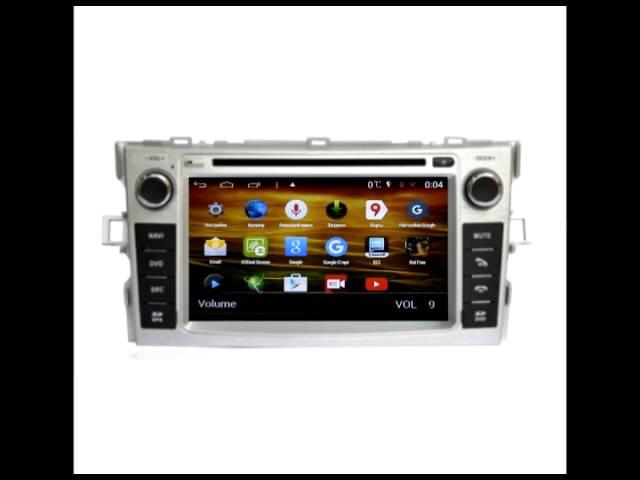 Штатные магнитолы Toyota Verso Windows CE/Android