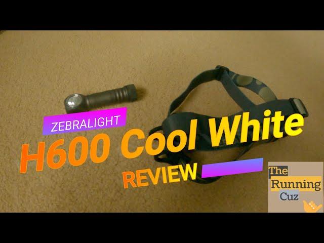 Zebralight H600 Mark IV Cool White Headlamp for Running - Review