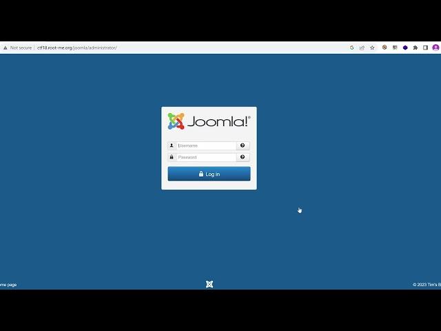 Hacking a Joomla website - Born2rootv2 Ep2