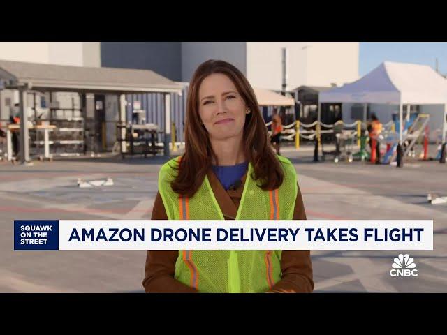 Amazon's drone delivery program takes flight