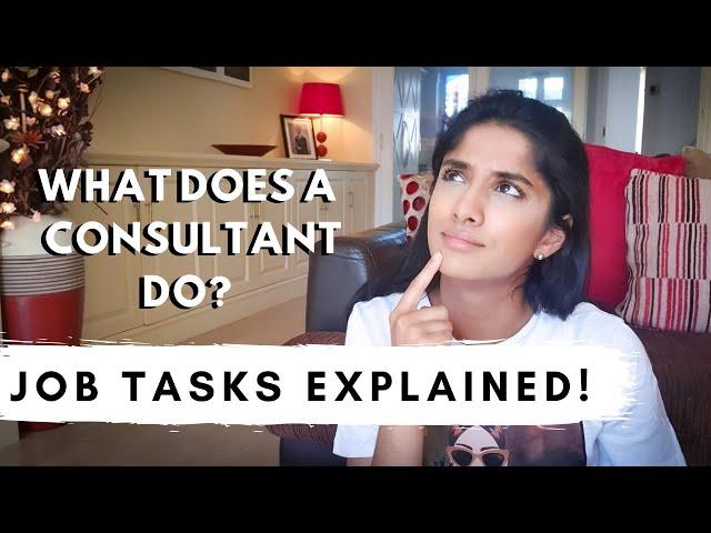 What do management consultants do | Daily task breakdown!