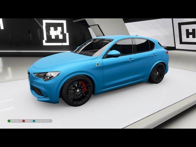 Forza Horizon 4 - 2018 Alfa Romeo Stelvio Quadrifoglio - Customize and Drive