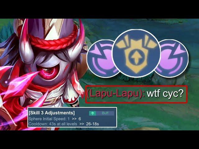 CYCLOPS BUFF + NEW BUILD AND EMBLEM!(Must try) - Mobile Legends