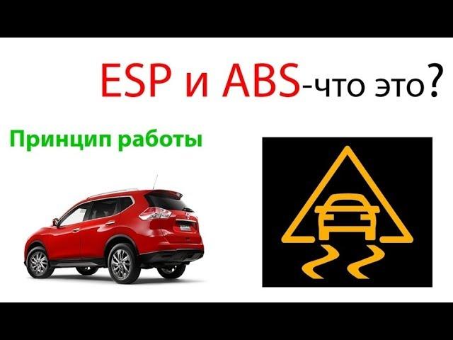 Для чего нужны системы ABS, ESP и TSC в автомобиле? Особенности и принцип работы