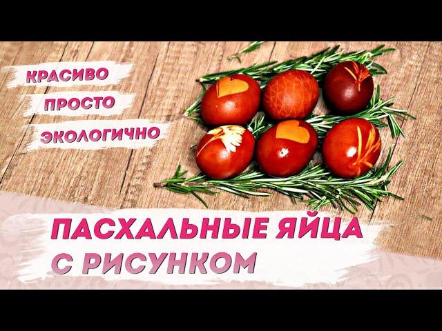 Красим ЯЙЦА на ПАСХУ. В луковой шелухе – красиво, быстро, экологично | Наш стиль с Надеждой Скороход