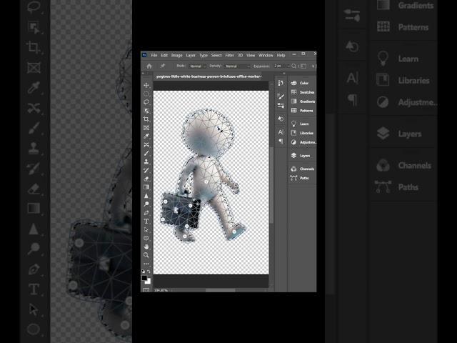 Adobe Photoshop tutorial || Puppet warp tool #graphicdesign #adobeilustrator #tutorial