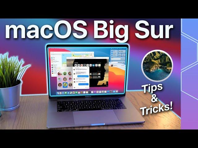 macOS Big Sur Tips & Tricks for beginners! Here are the coolest new features!